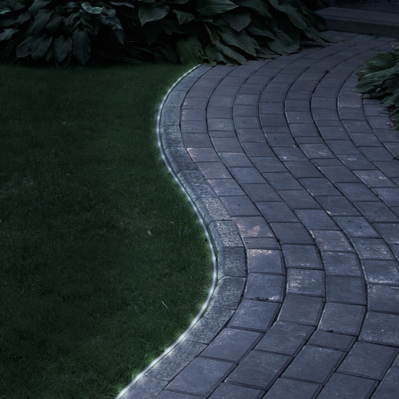 Pure Garden Solar Led Rope Light 32Ft 100 White Lights Outdoor Indoor Decoration
